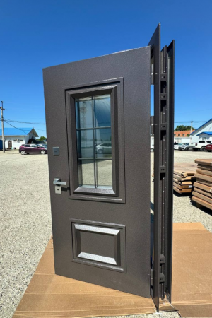 TERMO 3 СТЕКЛОПАКЕТ БУКЛЕ ГРАФИТ / БУКЛЕ ШОКОЛАД